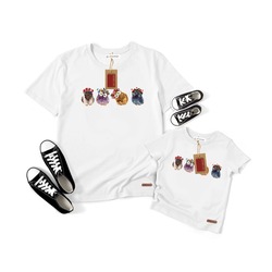 Baykuşlar Anne & Çocuk Kombin Tshirt