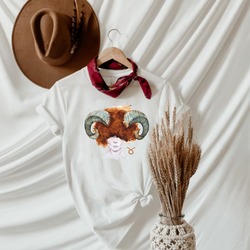 Boğa Burcu Tasarım Tshirt ( Burçlar koleksiyonu)