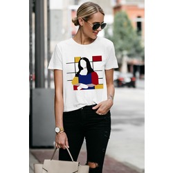 Mona Lisa Tasarım Tshirt