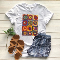 Kandinsky Tasarım Tshirt (sanat Koleksiyonu)