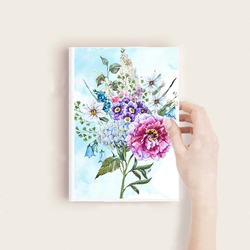 Çiçekler Tasarım Defter (sevgililer Günü Koleksiyonu)