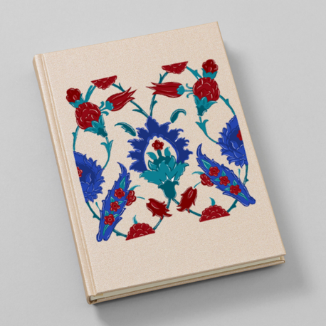 Çini Desenli Tasarım Defter