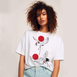 Leylekler Tasarım Tshirt (Tattoo koleksiyonu)
