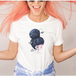 Terazi Burcu Tasarım Tshirt (Burçlar koleksiyonu)