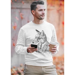 Kurt Adam Tasarım Sweatshirt