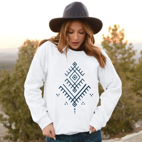 Motifli Tasarım Sweatshirt (anadolu koleksiyonu)