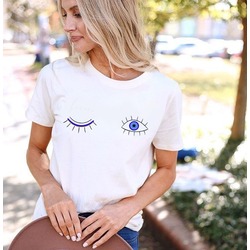 Nazar Boncuğu Göz Tasarım Tshirt
