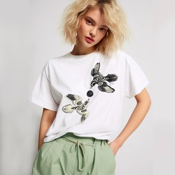 Retro Kuşlar Tasarım Tshirt