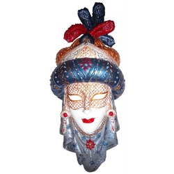 Maske Duvar Heykel