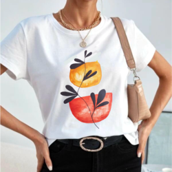 Soyut Desen Tasarım Tshirt