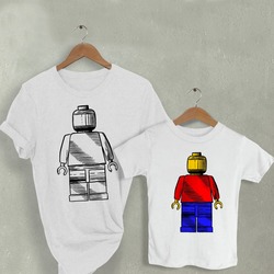 Lego Ebeveyn Kombin Tshirt (Adet Fiyattır)