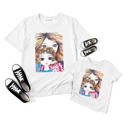 Anne Ve Oğlu Tasarım Kombin Tshirt (adet Fiyattır)