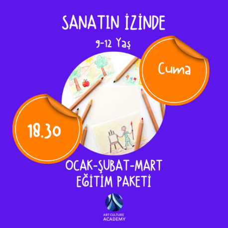 Sanatın İzinde Ocak-Şubat-Mart Eğitim Paketi