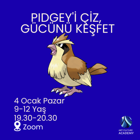 Pidgey'yi Çiz Gücünü Keşfet