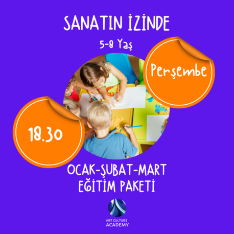 Sanatın İzinde Ocak-Şubat-Mart  Eğitim Paketi