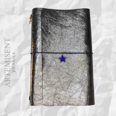 Stargirl Gerçek Deri Defter Kılıfı
