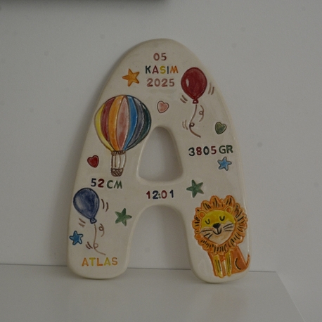 Kişiye Özel Seramik Bebek Dekoru