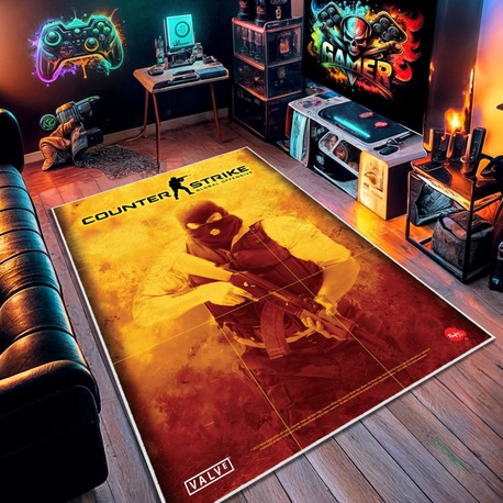 Counter Strike Halı 80 x 120 cm  , Diğer Ölçüler İçin Varyasyon Seçebilirsiniz