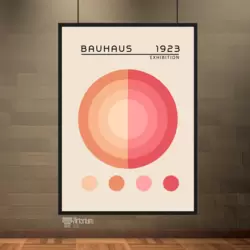 Bauhaus Dairesel Renk Geçişleri ve Paleti