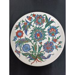 hatayi_sazyolu30cm çini tabak