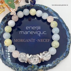 Morganit Ve Necef Doğaltaş Bilekşik