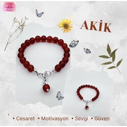 Akik Doğaltaş Bileklik