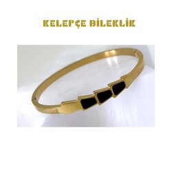 Altın Kaplama Kelepçe Bileklik