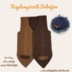 Kaplangözü Düğmeli Efe Yeleği 