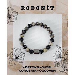 Rodonit Doğaltaş Bileklik