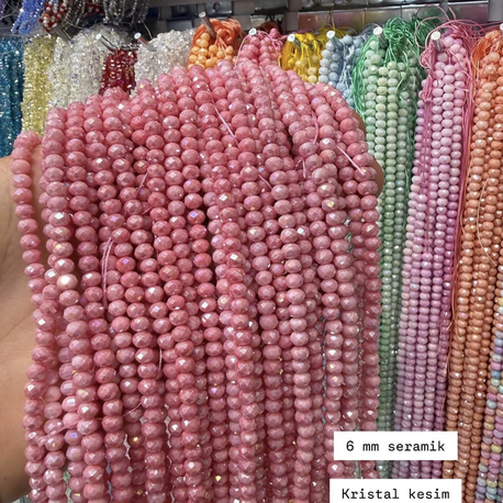 6 mm kristal kesim seramik