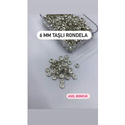 6mm taşlı rondela paket 100 adet 