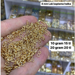 4 mm halka 10 gram  kaplama 