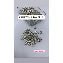 8 mm taşlı rondela paket 100 adet 