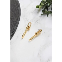 Kalın Zincir Tiffany Blanca küpe
