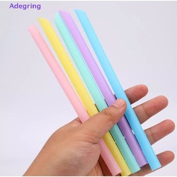 1 adet- pembe renkli boba çay içecekleri için pipetler