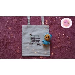 “NAMJOONING (2)” TOTE BAG