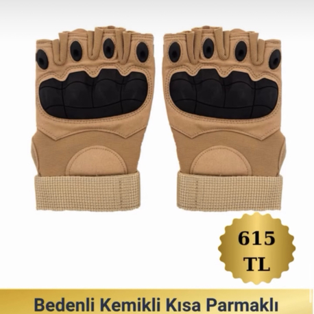 Kısa parmak eldiven