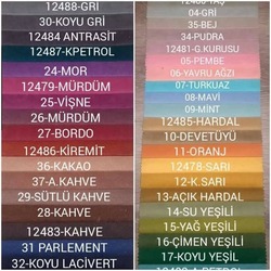 fon perde renk çeşitleri