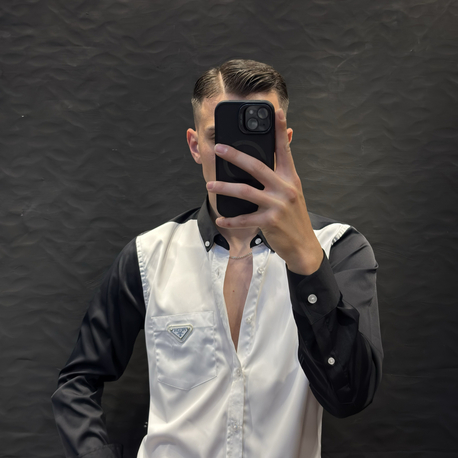 PRADA PREMIUM GÖMLEK (İTHAL KUMAŞ )beya