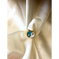 Yin Yang Yüzük-Mavi