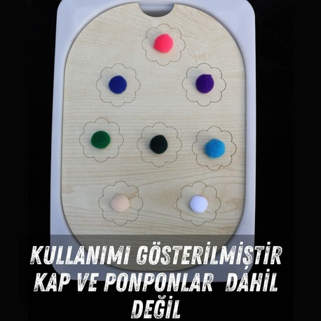 Montessori Duyusal Tepsi ve Açık Öğrenme Oyunları 5 li Set