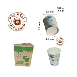 3000 li 7 oz karton bardak