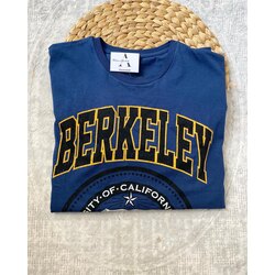 Berkeley Baskılı Mavi Tshırt