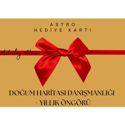 •Hediye• Doğum Haritası + Yıllık Öngörü Danışmanlığı 