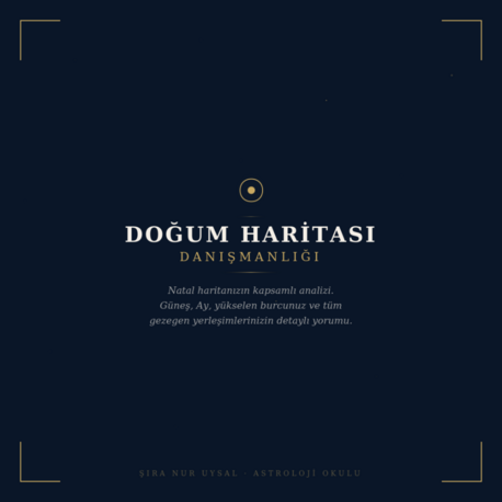 DOĞUM HARİTASI DANIŞMANLIĞI