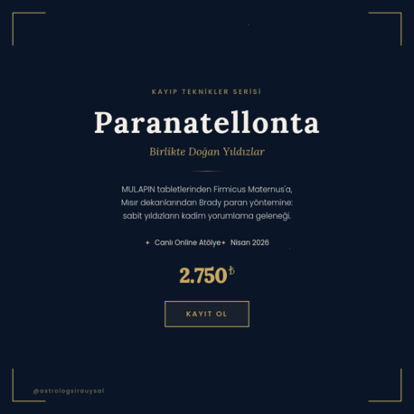 Paranatellonta Eğitimi