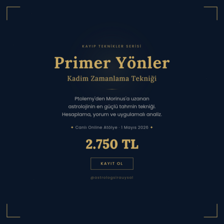 Primer Yönler Eğitimi