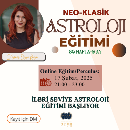 İLERİ SEVİYE ASTROLOJİ EĞİTİMİ-9 AY