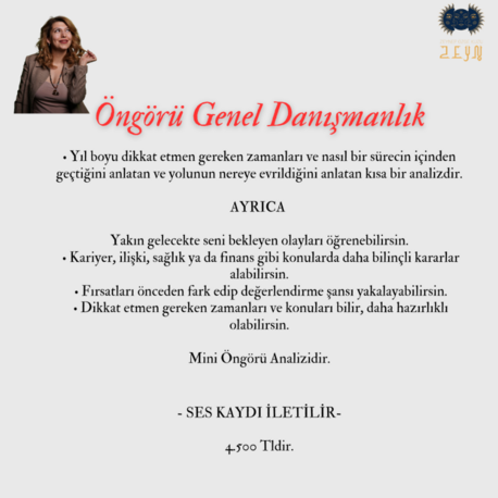 Genel Öngörü Analizi