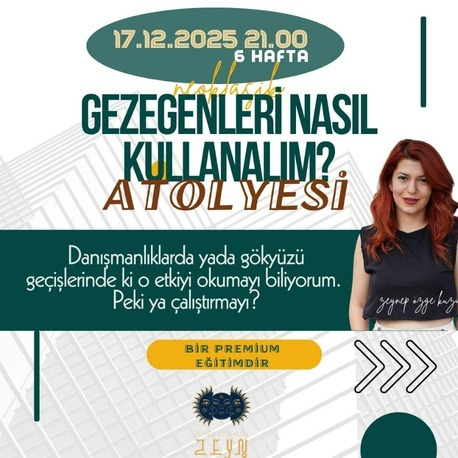 GEZEGENLERİ KULLANMA ATOLYESİ